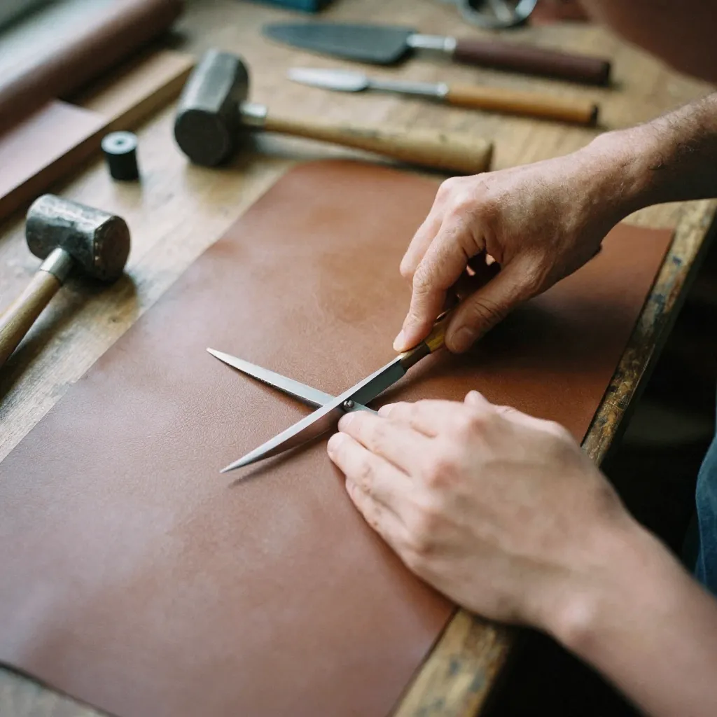 Mochila de cuero genuino